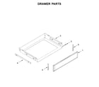 Maytag YMER8800FW3 drawer parts diagram