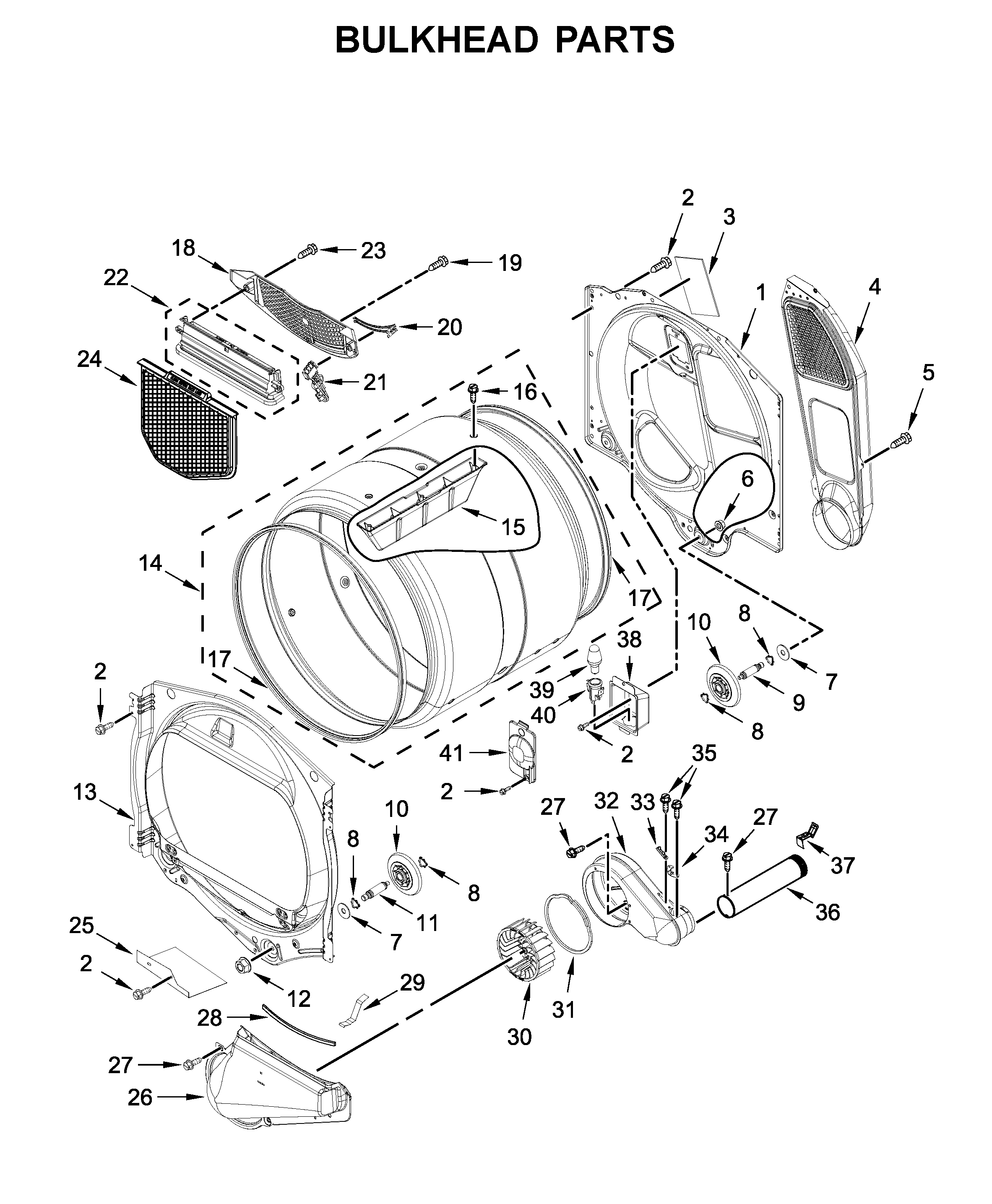Bulkhead parts