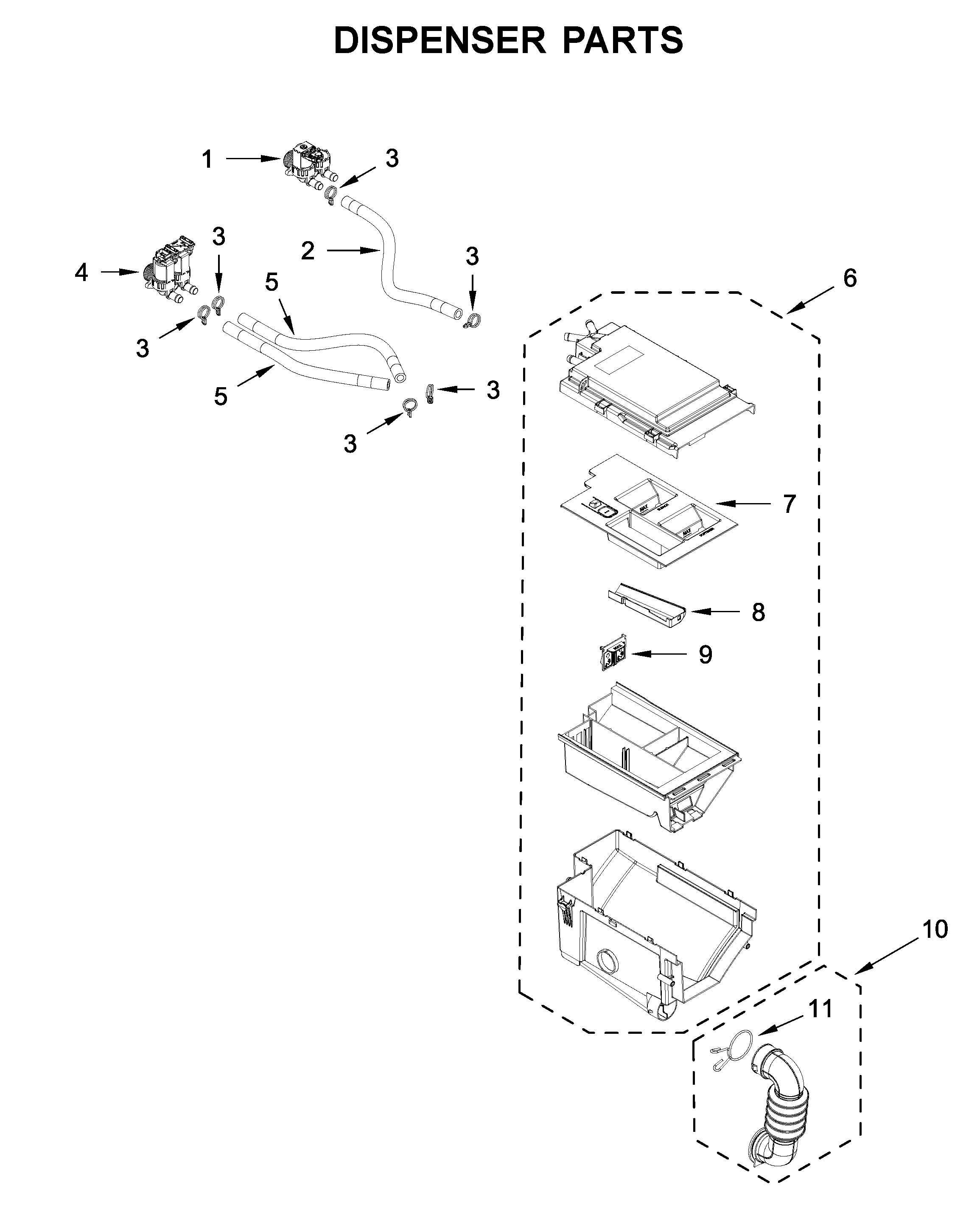 Dispenser parts