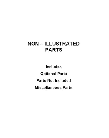 Optional parts (not included)