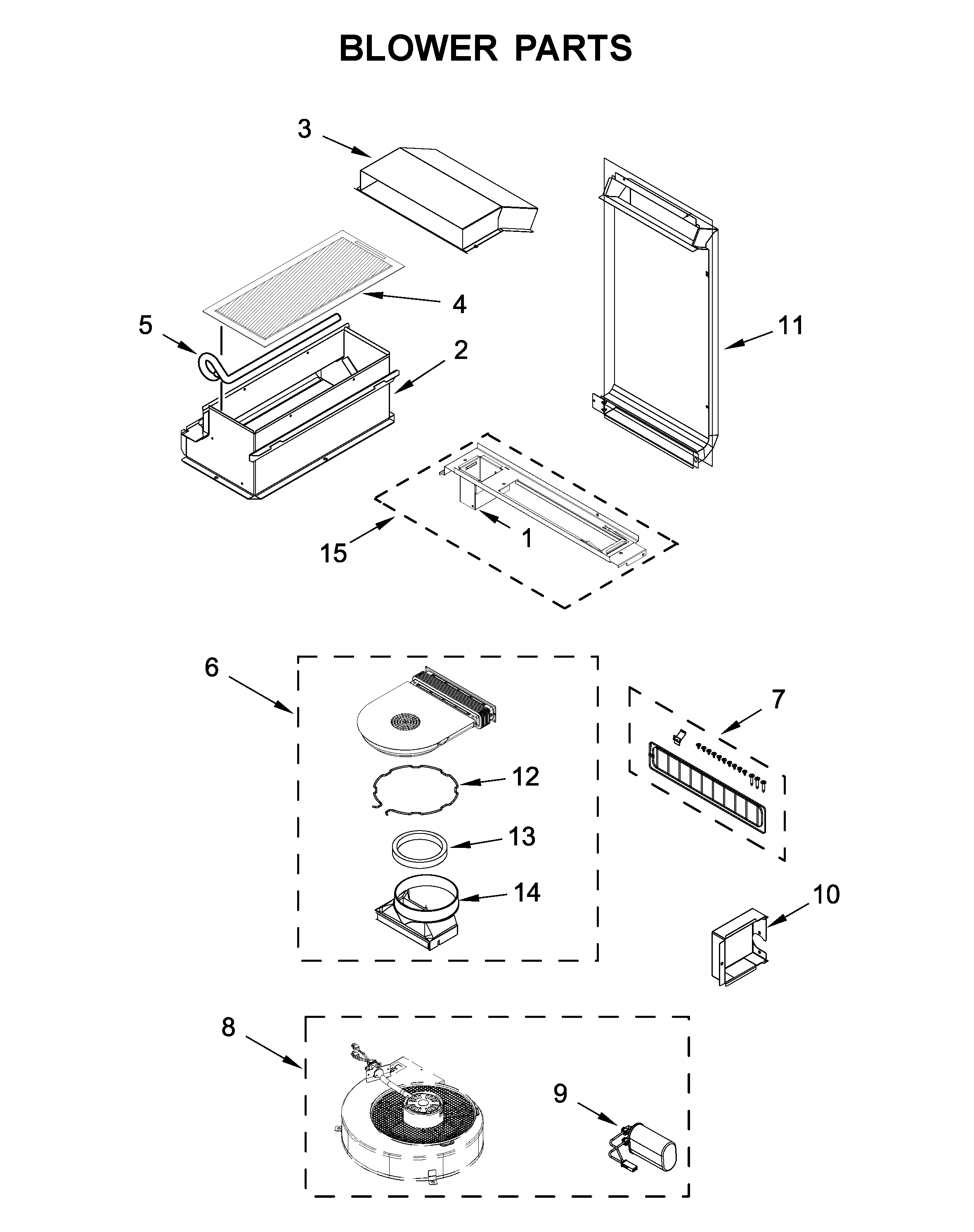 Blower parts