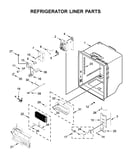 Refrigerator liner parts