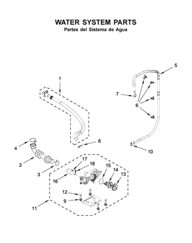 Water system parts