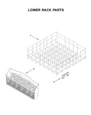 Lower rack parts