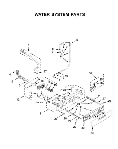 Water system parts