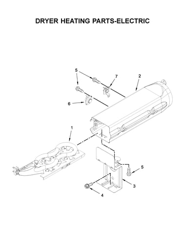 Dryer heating parts-electric