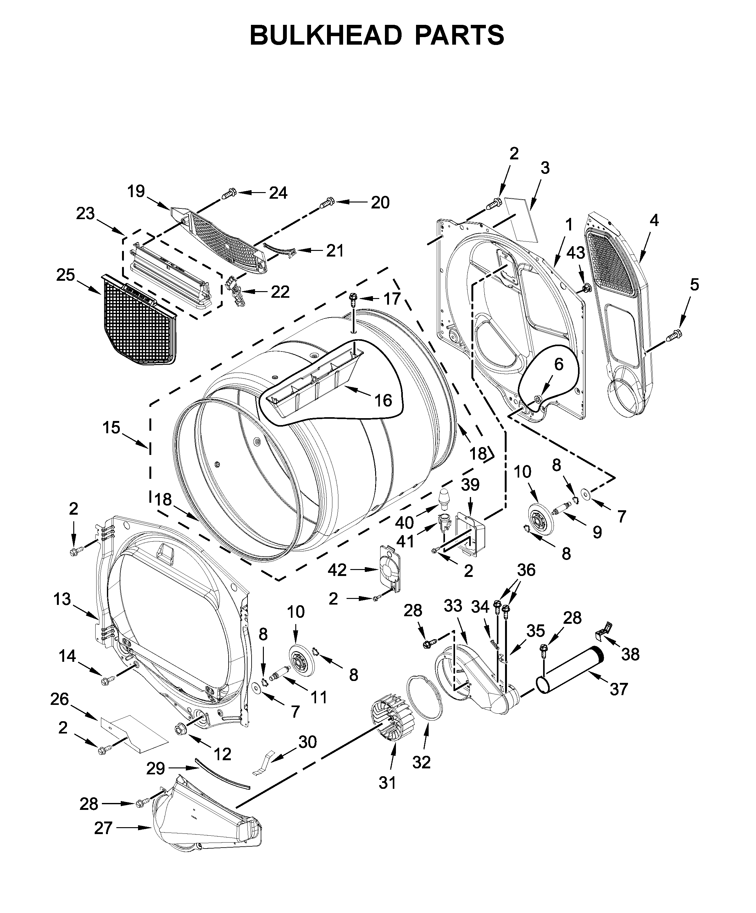 Bulkhead parts