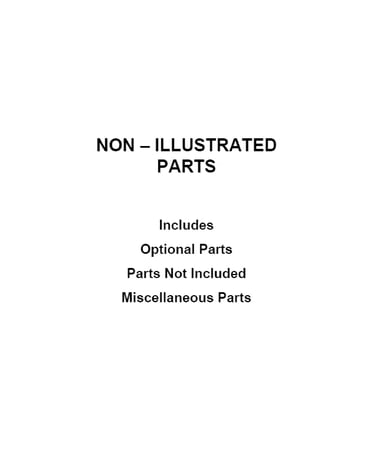 Optional parts (not included)