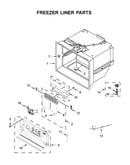 Freezer liner parts