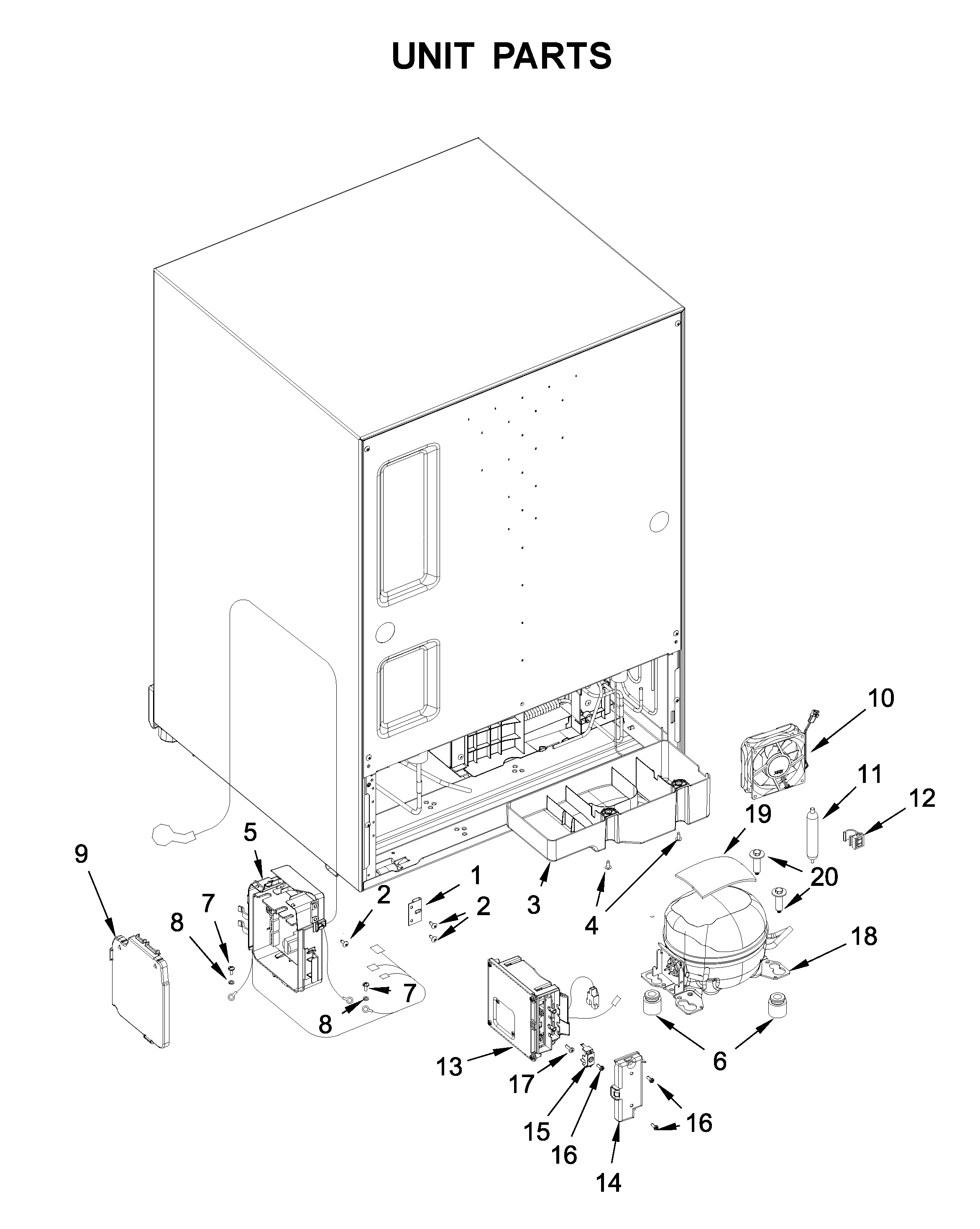 Unit parts