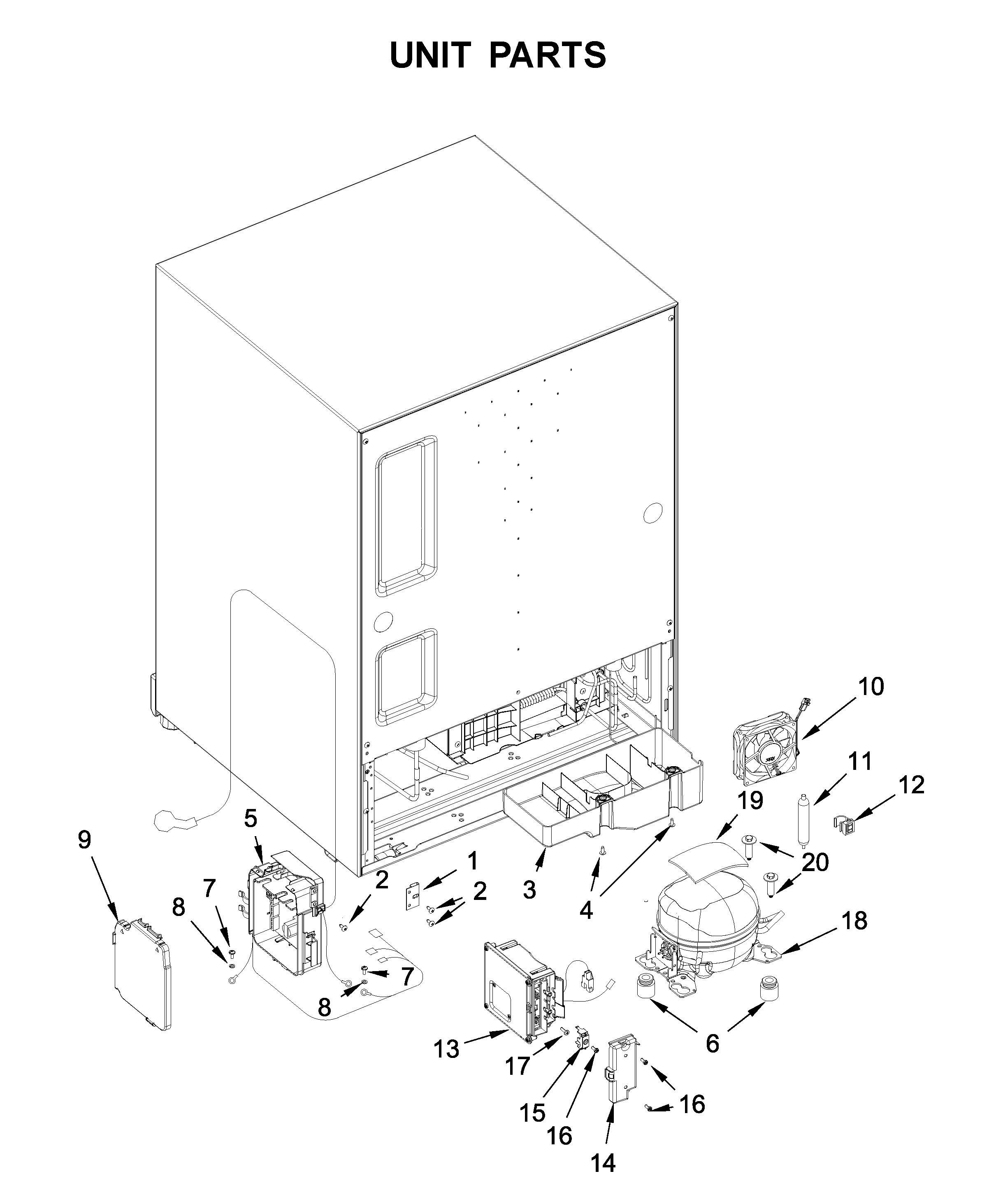 Unit parts