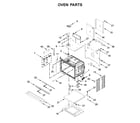 Whirlpool WOD77EC7HV02 oven parts diagram