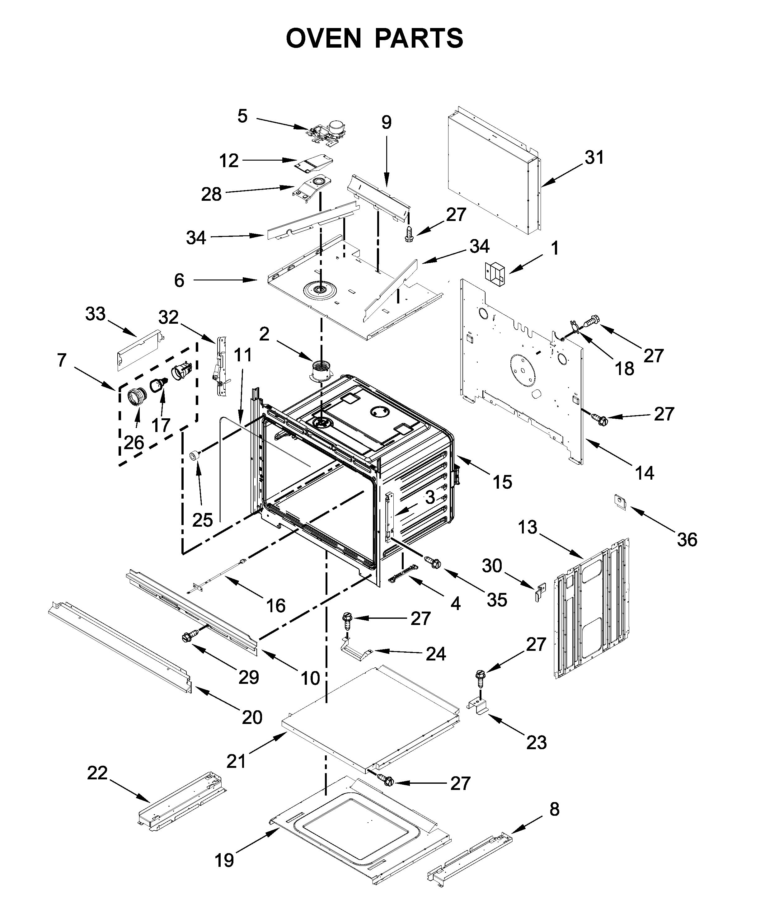 Oven parts