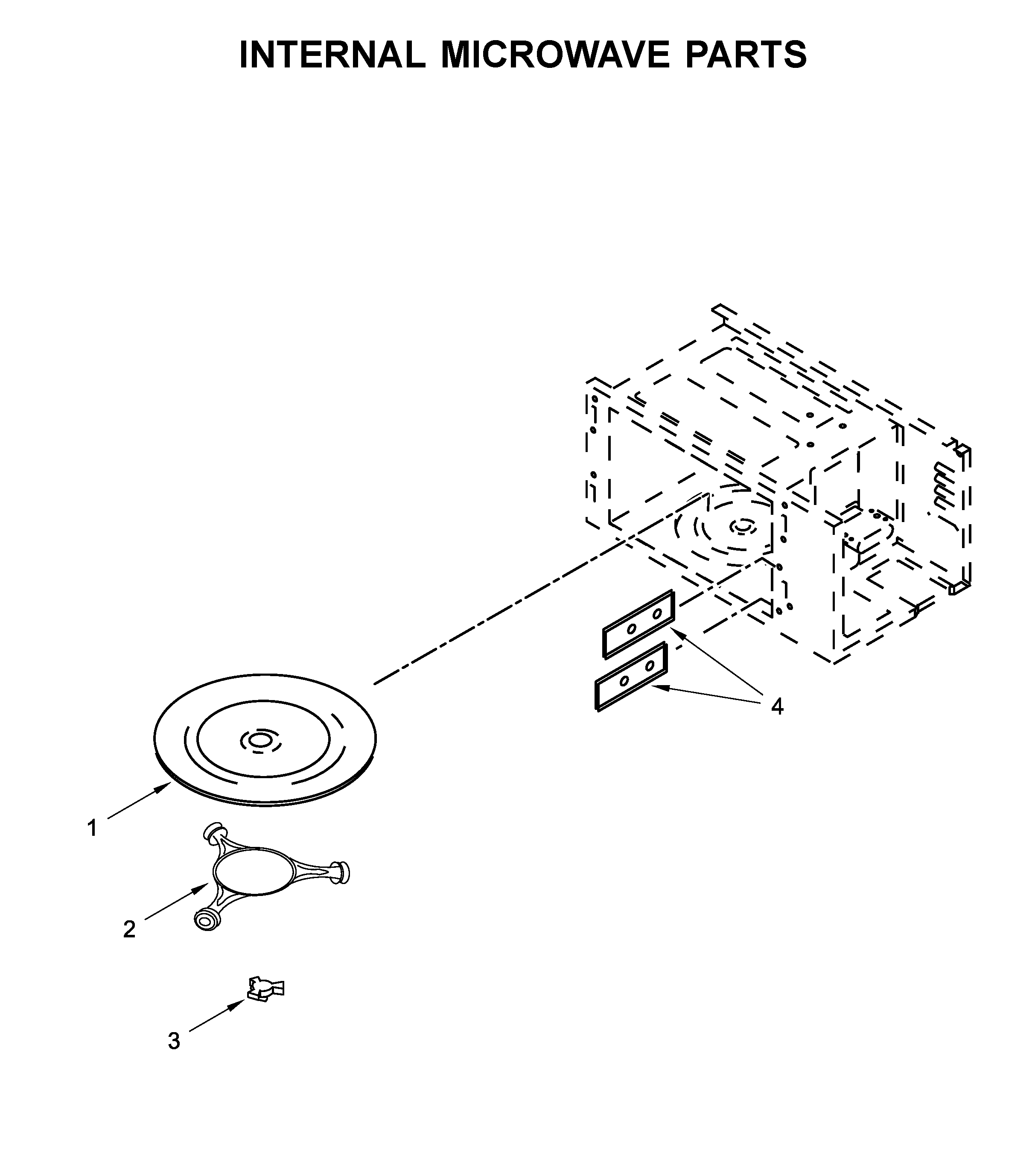 Internal microwave parts