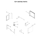 Whirlpool WOC75EC7HV04 top venting parts diagram