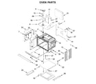 Whirlpool WOC75EC7HS04 oven parts diagram