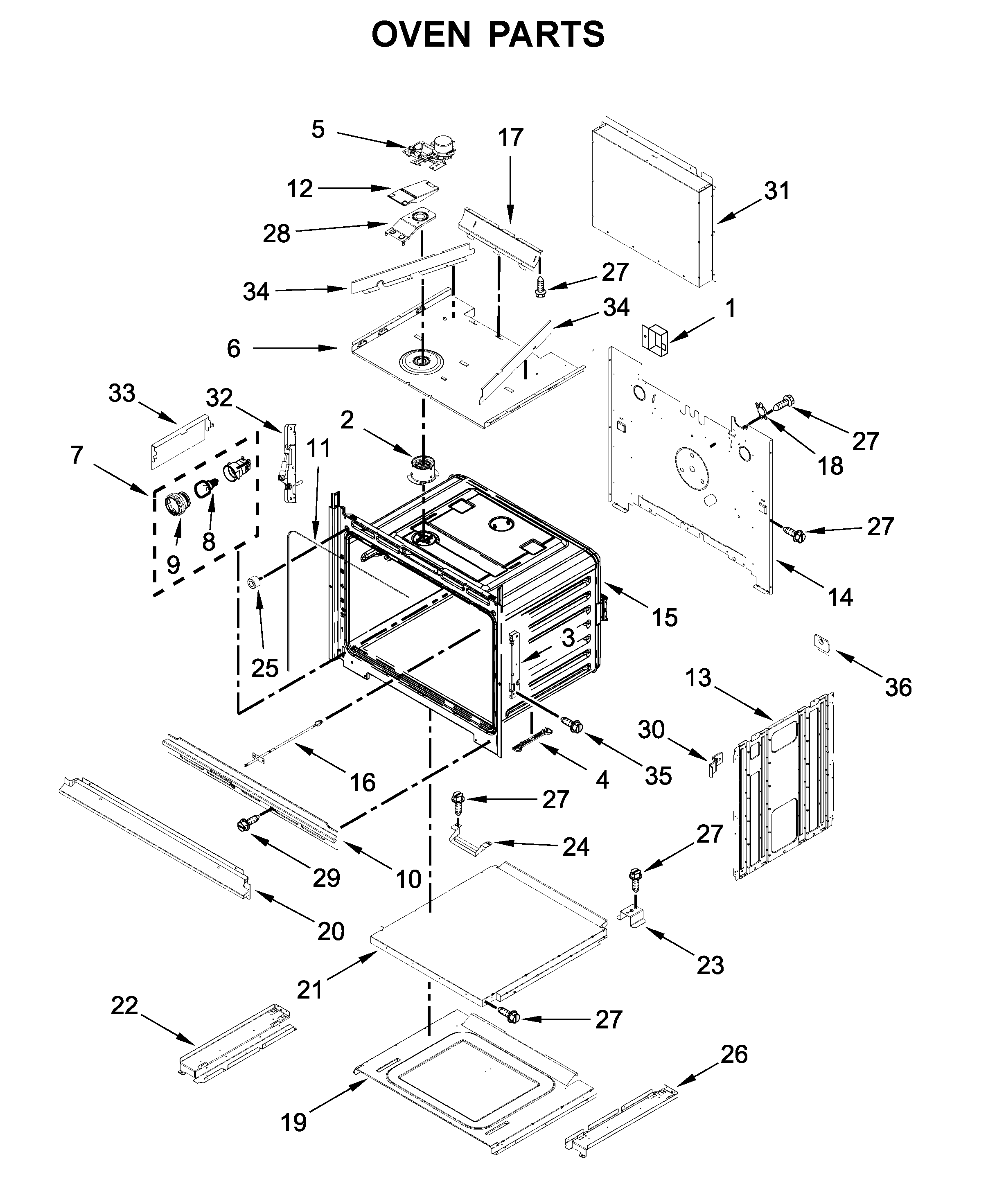 Oven parts