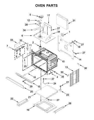 Oven parts