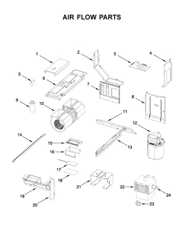 Air flow parts