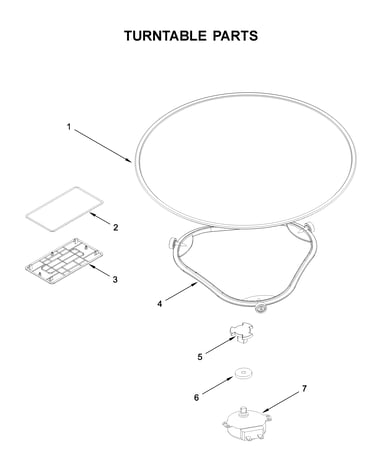 Turntable parts