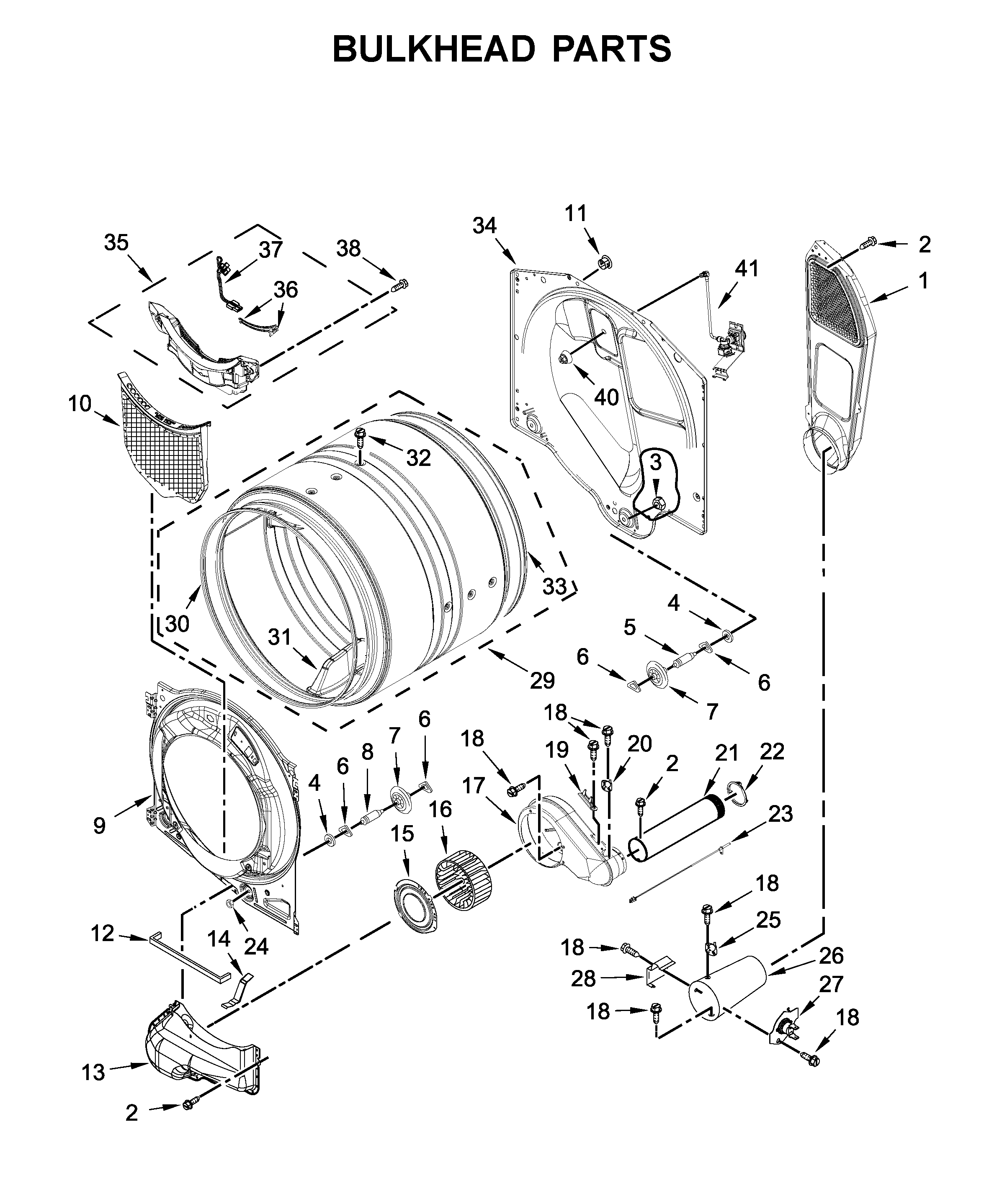 Bulkhead parts