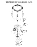 Gearcase, motor and pump parts