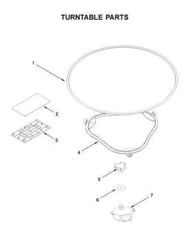 Turntable parts