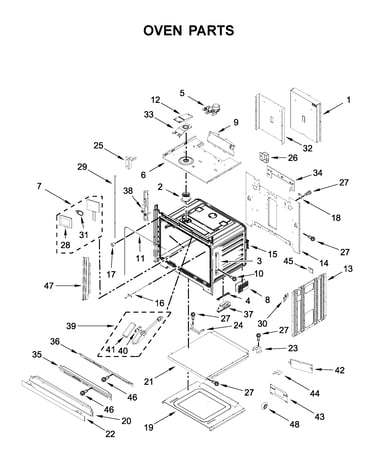 Oven parts