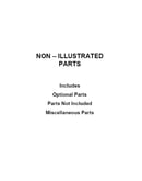 Optional parts (not included)