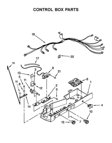 Control box parts