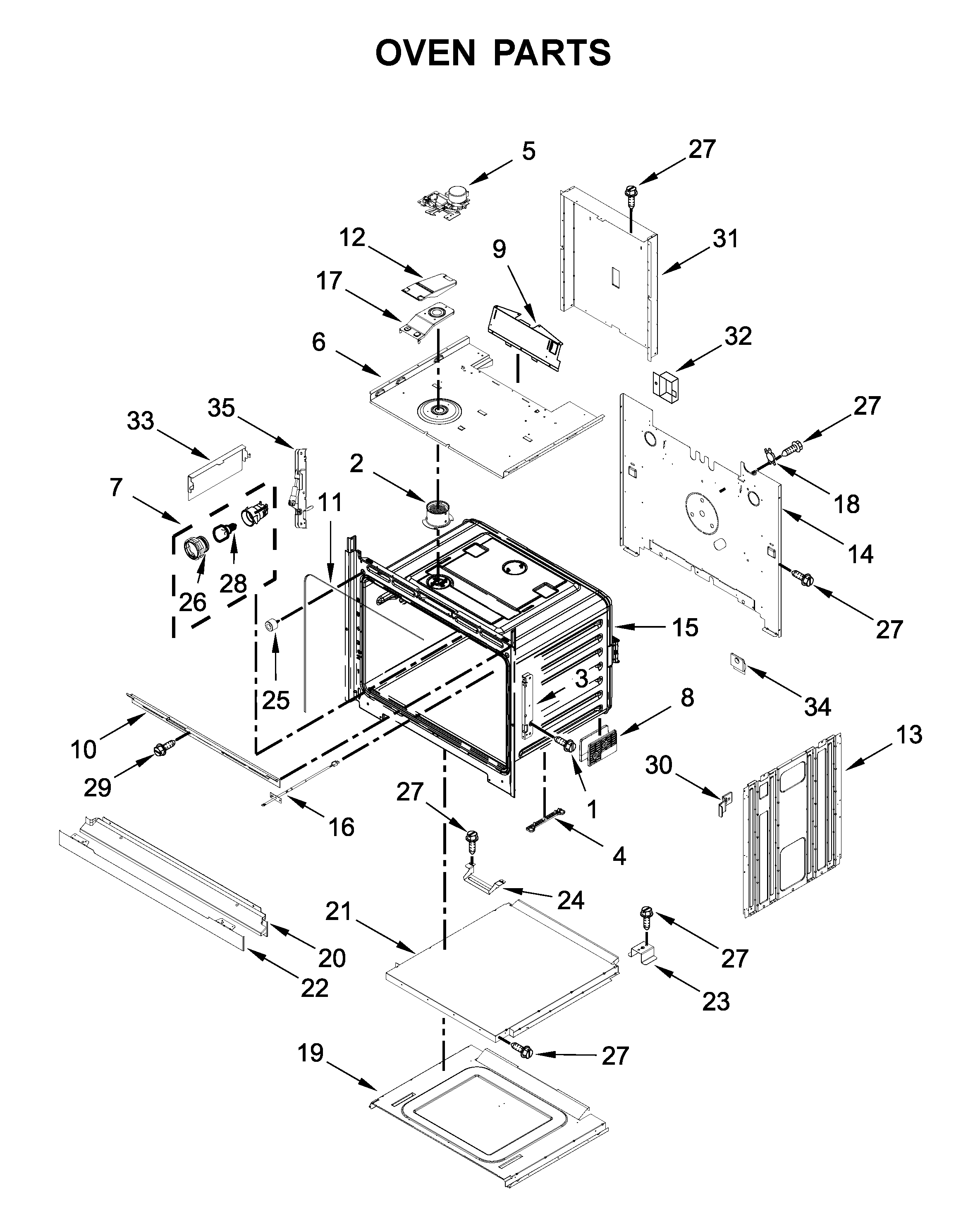 OVEN PARTS