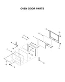 Oven door parts
