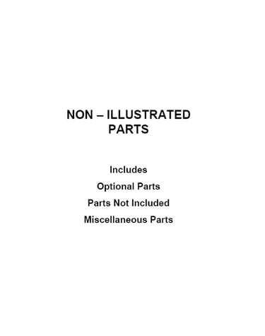 Optional parts (not included)