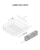 Lower rack parts