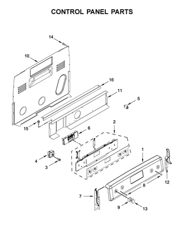 Control panel parts