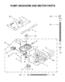 Pump, washarm and motor parts