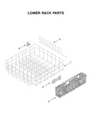 Lower rack parts