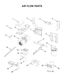 Air flow parts