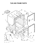 Tub and frame parts