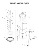 Basket and tub parts