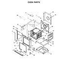 Whirlpool WOS11EM4EB02 oven parts diagram