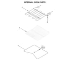 Whirlpool WOS11EM4EB02 internal oven parts diagram