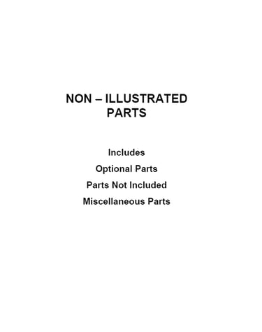 Optional parts (not included)