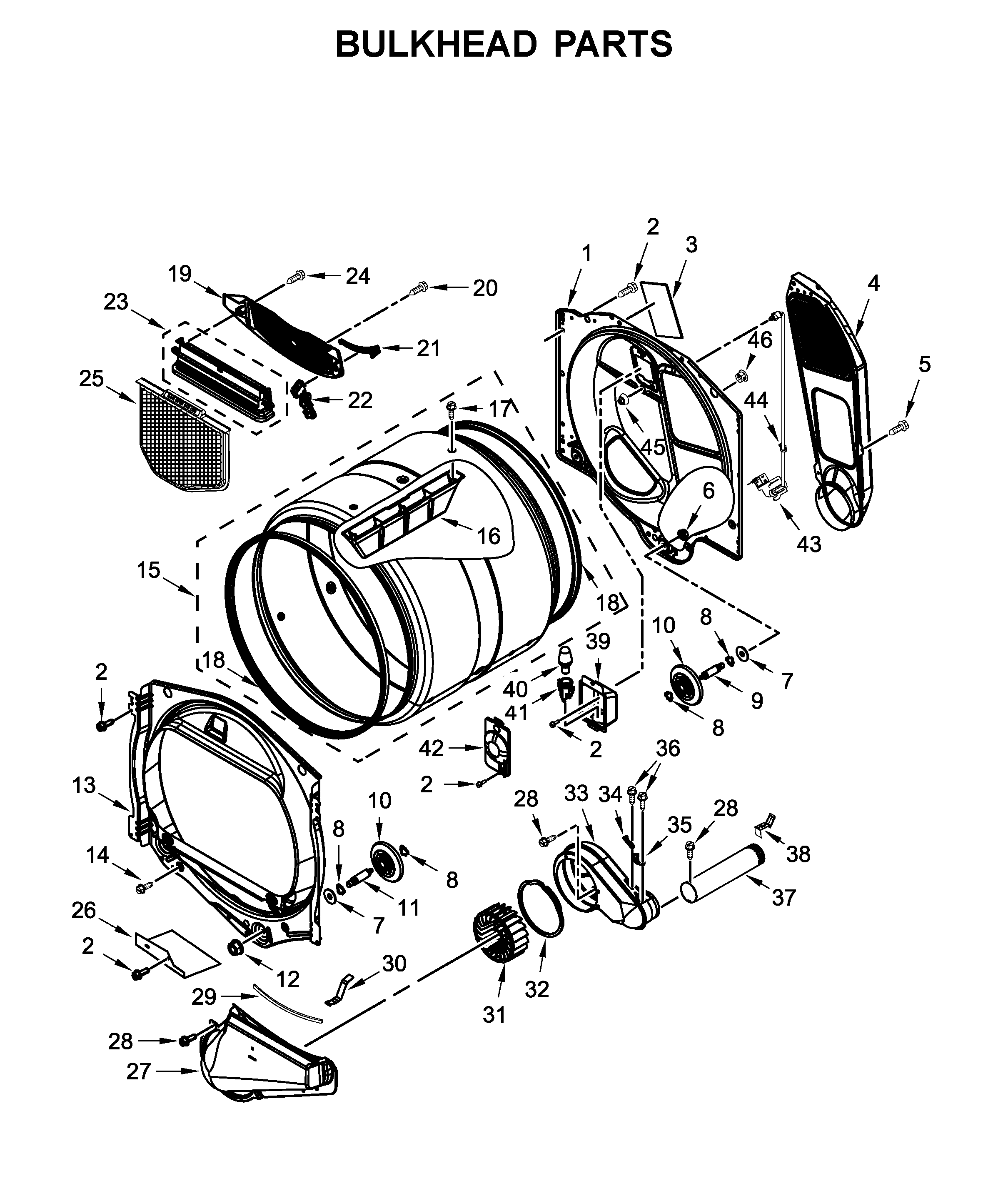 Bulkhead parts