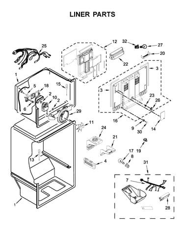 Liner parts