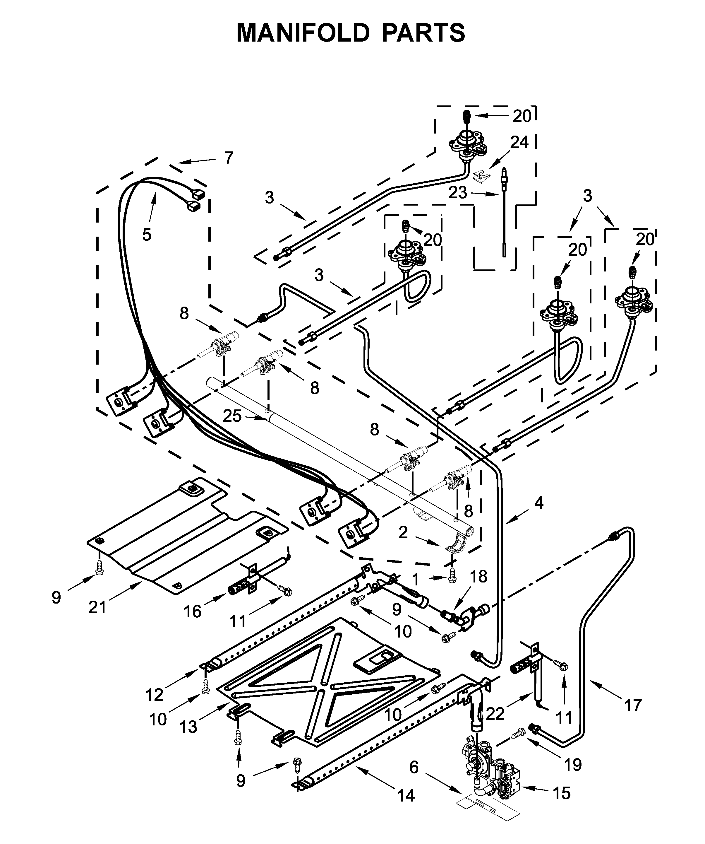 MANIFOLD PARTS