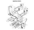 Amana AGR6603SFW3 manifold parts diagram