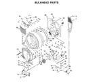 Maytag MGD8630HC2 bulkhead parts diagram