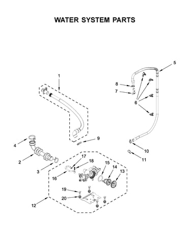 Water system parts