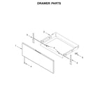 Whirlpool WFG525S0JS1 drawer parts diagram